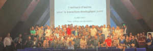 L’opération Milliard a vu le jour suite un appel de Bastien Sibille, visant à financer les projets de transition
écologique qui prennent en compte les dimensions de justice sociale. Ce cri du coeur a aussitôt
résonné, menant à une première mobilisation de plus de 1000 acteurs au Collège des Bernardins à
Paris, le 6 juillet 2023.